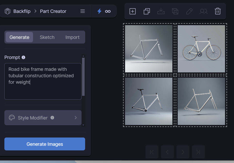 AI for Design Does a Backflip