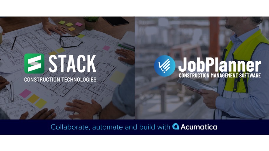 Acumatica Teams with JobPlanner, STACK for Construction Project Lifecycle Support