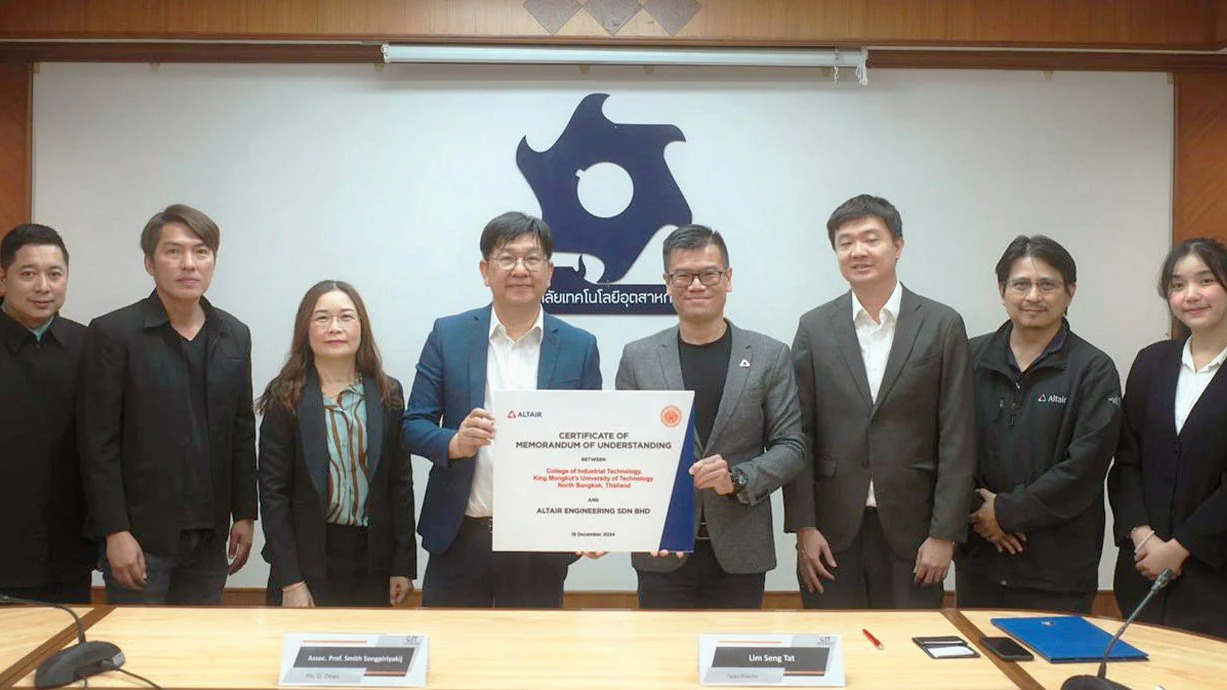 Altair, KMUTNB Collaborate to Enhance Tech Engineering