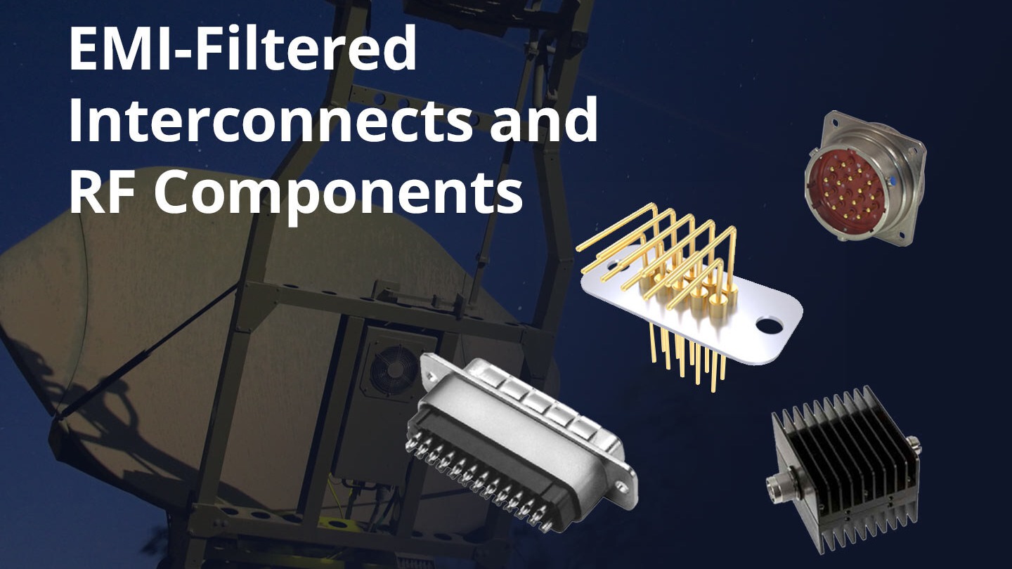 Molex Launches EMI-Filtered Components for Aerospace, Defense